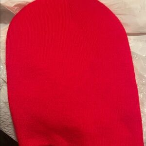Vibrant Red Beanie